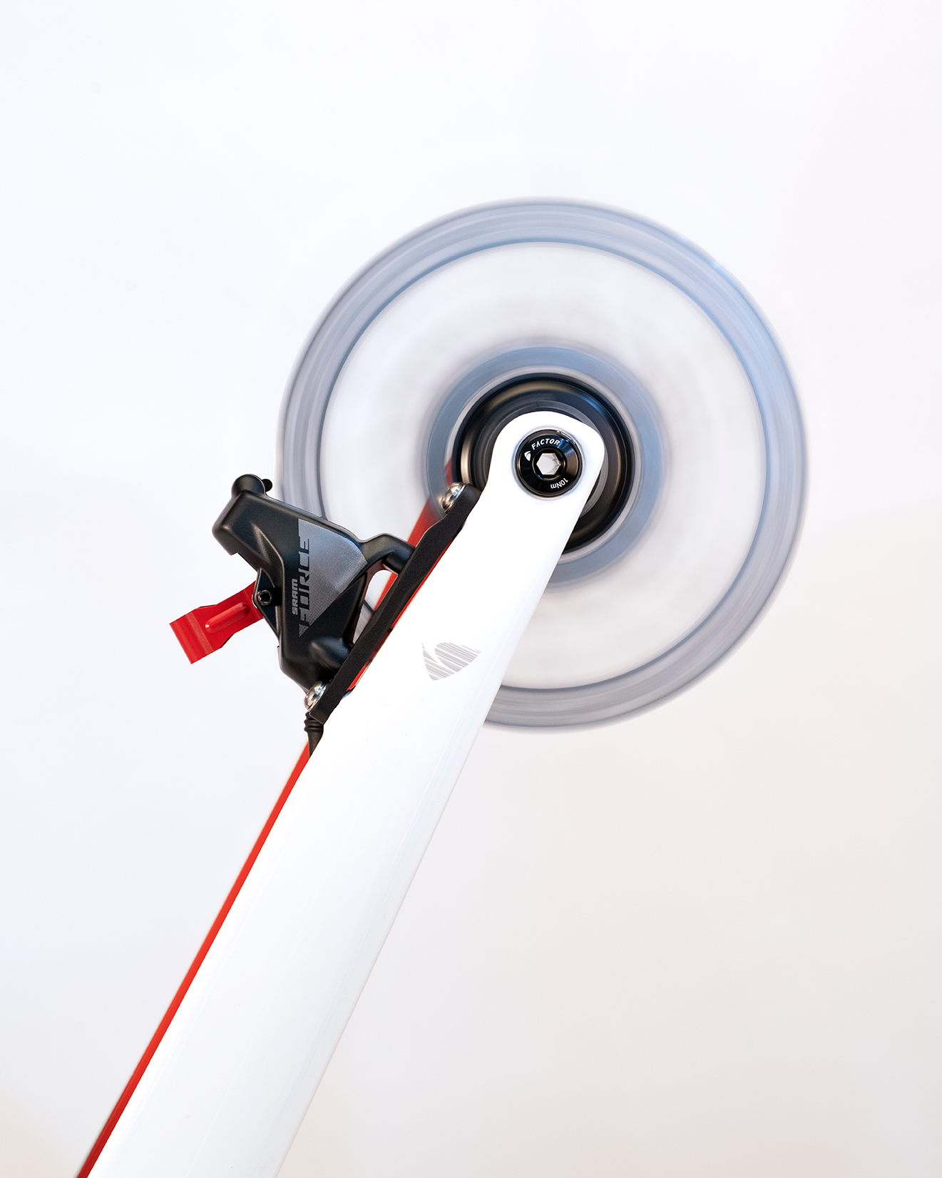 Spinning Bicycle Wheel